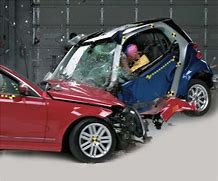 Image result for smart car accident photos