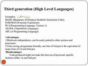 Image result for Third Generation Computer Language