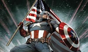 Image result for Captain America American Flag
