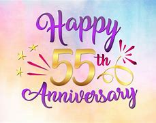 Image result for Happy 55th Anniversary