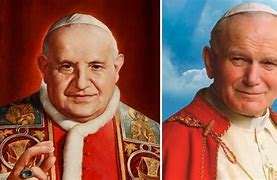 Image result for Pope John Paul II Canonization