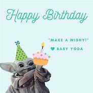 Image result for Yoda Saying Happy Birthday