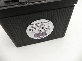 Image result for Optima 6 Volt Battery for Porsche 356
