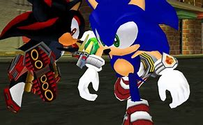 Image result for Sonic vs Shadow Sa2