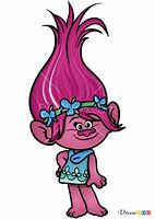 Image result for Poppy Trolls Drawing