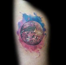 Image result for Disco Ball Cowboy Hat Tattoo