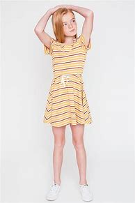 Image result for Striped Dress Cute