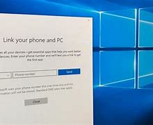 Image result for Link Mobile Device to Windows 10