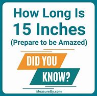 Image result for What Is 15 Inches