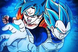 Image result for Goku vs Vegeta Blue