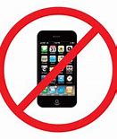 Image result for No Phone. Sign Black and White