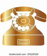 Image result for Gold Phone Clip Art