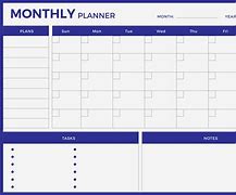 Image result for Monthly Planner