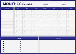 Image result for Monthly Planner Design