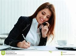Image result for Talking On the Phone Note Taking