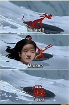 Image result for Mulan Disney Memes Clean