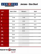 Image result for Jerzees T-Shirts Size Chart