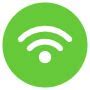 Image result for Wi-Fi Logo in Green No Background