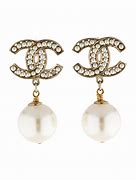 Image result for Chanel Pearl Earrings