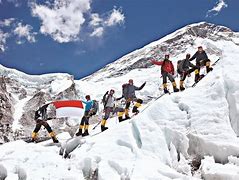 Image result for Climbing Mount Everest