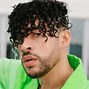 Image result for Bad Bunny with Afro