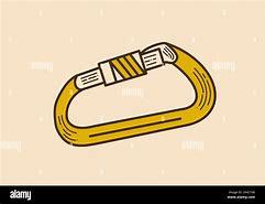 Image result for Carabiner Clip Art