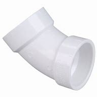 Image result for 6" PVC 45-Degree Elbow