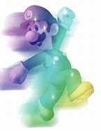 Image result for Rainbow Luigi