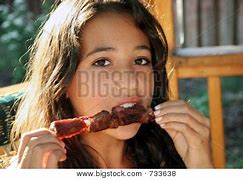 Image result for Girl Eating Junk Food
