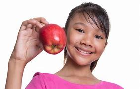 Image result for Red Apple Strips White Background