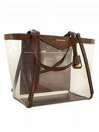 Image result for Michael Kors Clear Handbags