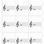 Image result for Treble Clef Note Reference