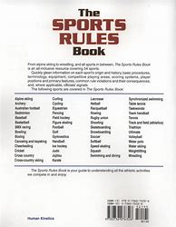 Image result for Sports Rules