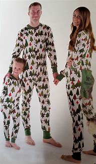 Image result for Matching Christmas Pajamas Onesies