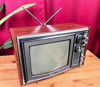 Image result for 80s Sony Colored CRT TV