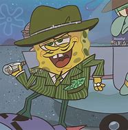 Image result for Spongebob Money Gangsta