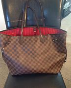 Image result for Fake LV Man Bag vs Real