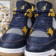 Image result for Jordan 4 Retro Navy Blue