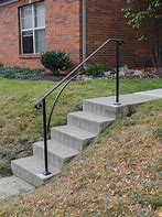 Image result for Outdoor Handrails for Concrete Steps