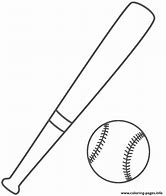 Image result for Bat and Ball Coloring Page