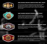 Image result for World Boxing Championship Belts