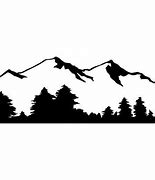 Image result for Mountain Silhouette Clip Art