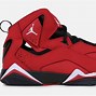 Image result for Red and Black Air Jordan Shoes