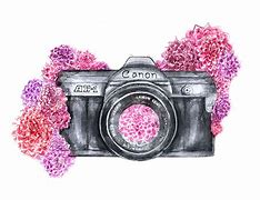 Image result for Watercolor Camera Illustration