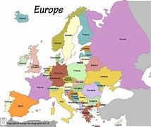 Image result for Europe Map Countries Labeled