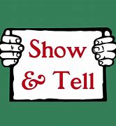 Image result for Show and Tell Clip Art