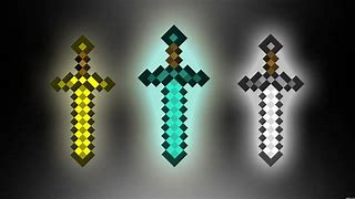 Image result for Minecraft Sword Wallpaper 4K