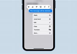 Image result for You Undo a Message iPhone iMessage