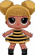 Image result for Queen Bee LOL Doll Drawing