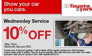 Image result for Toyota Service Coupons